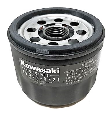 49065-0721 Genuine OEM Kawasaki Oil Filter; 49065-7007